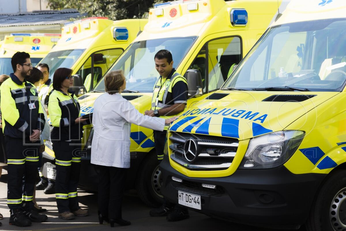 15 nuevas ambulancias SAMU