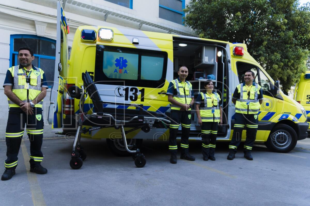 15 nuevas ambulancias SAMU