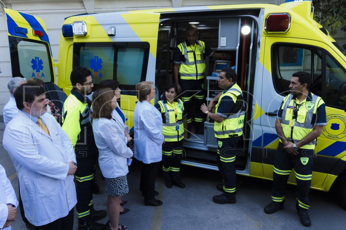 15 nuevas ambulancias SAMU