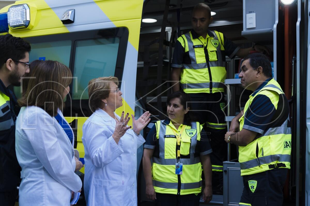 15 nuevas ambulancias SAMU