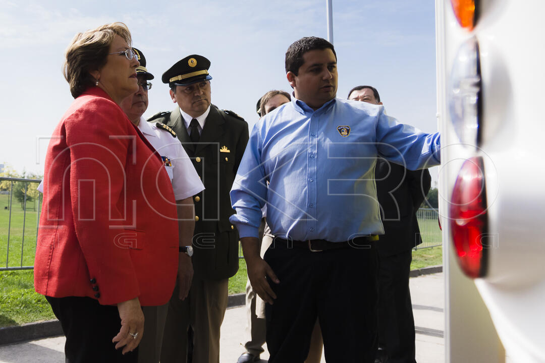 Entrega de 55 nuevos carros a distintos Cuerpos de Bomberos de Chile