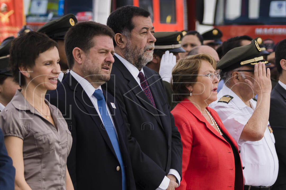 Entrega de 55 nuevos carros a distintos Cuerpos de Bomberos de Chile