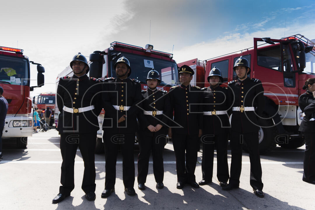 Entrega de 55 nuevos carros a distintos Cuerpos de Bomberos de Chile