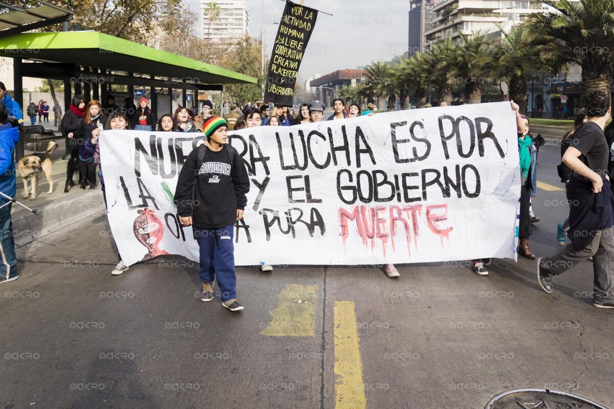 Galería de la marcha estudiantil