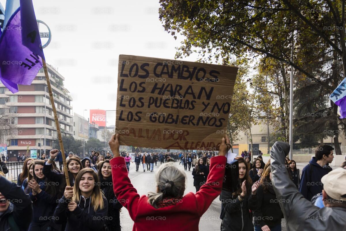 Galería de la marcha estudiantil