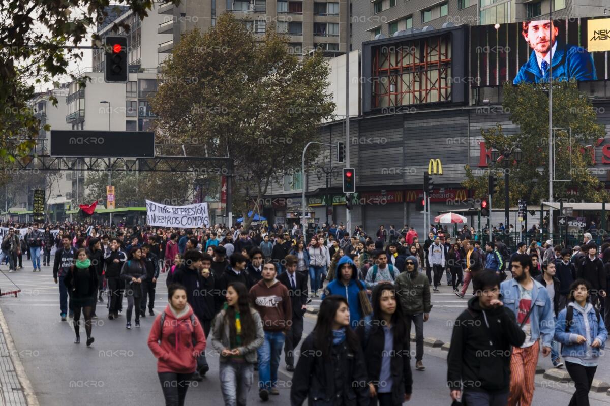 Galería de la marcha estudiantil