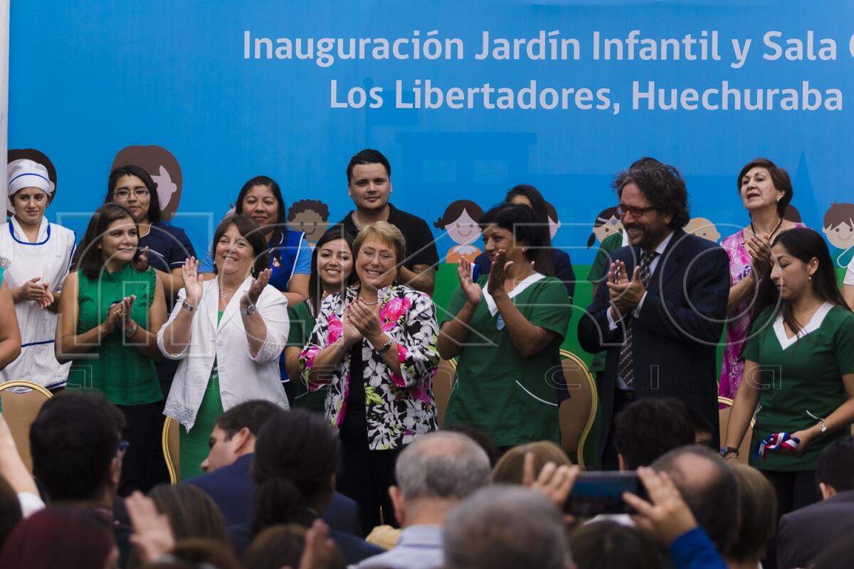 Inauguración jardin JUNJI en Huechuraba