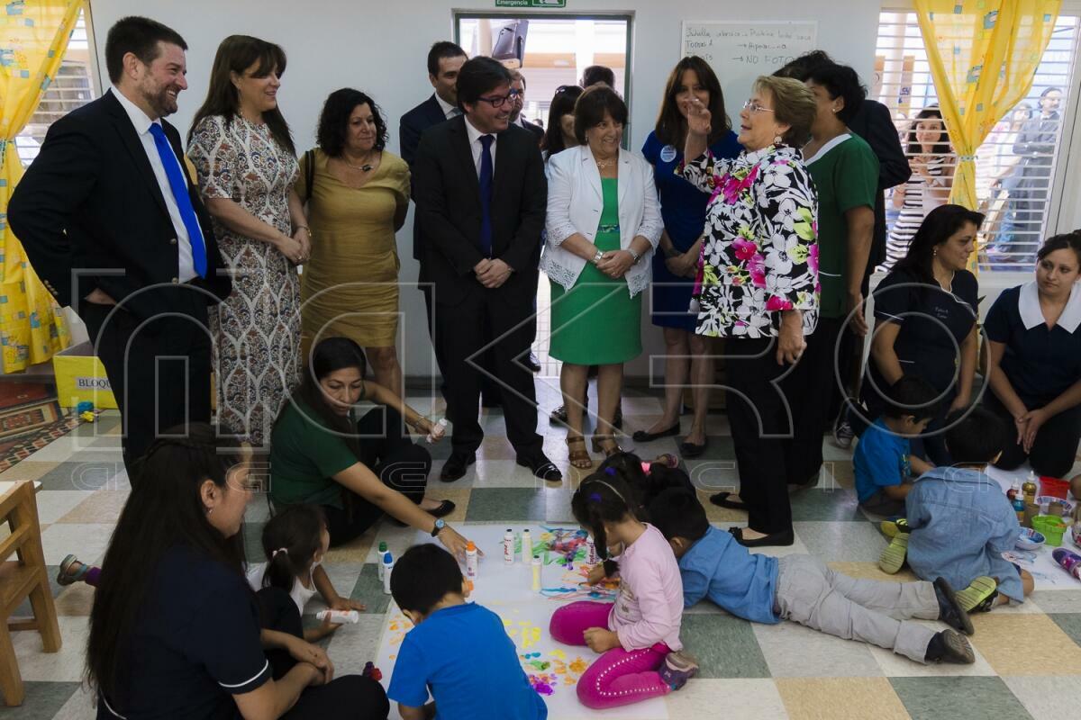 Inauguración jardin JUNJI en Huechuraba