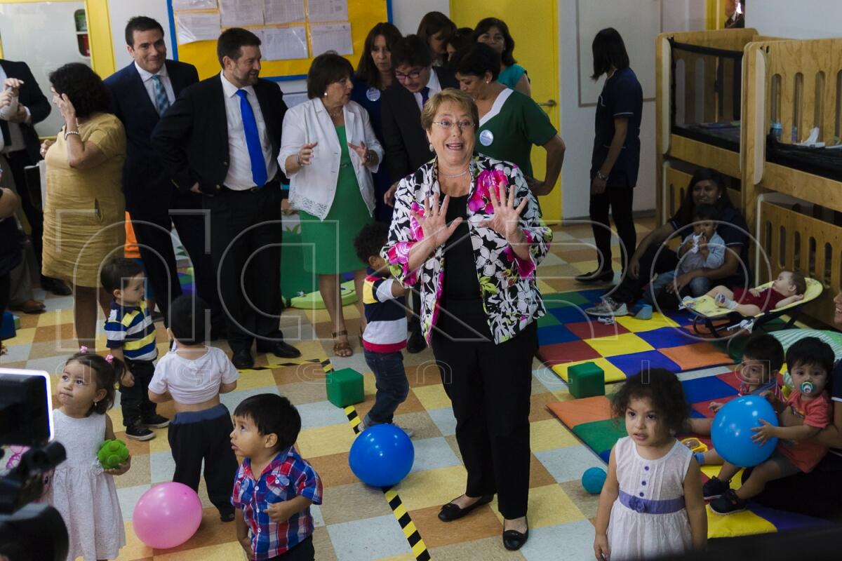 Inauguración jardin JUNJI en Huechuraba