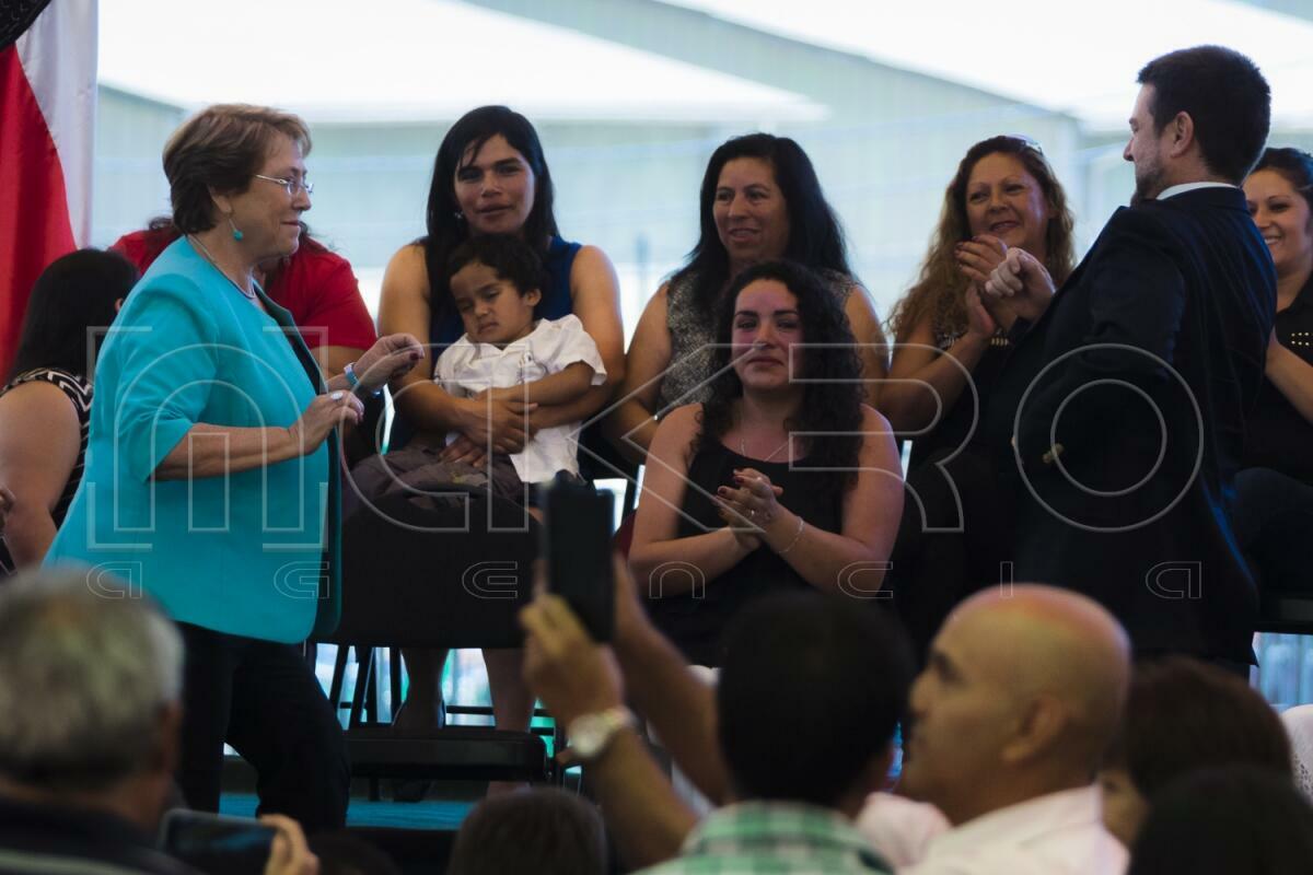 Inauguración viviendas sociales en Peñalolen