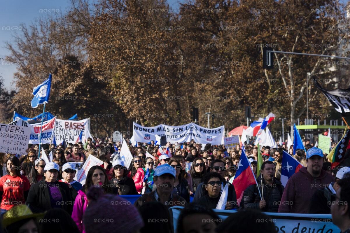 Galería de nueva marcha en contra de la Carrera Docente