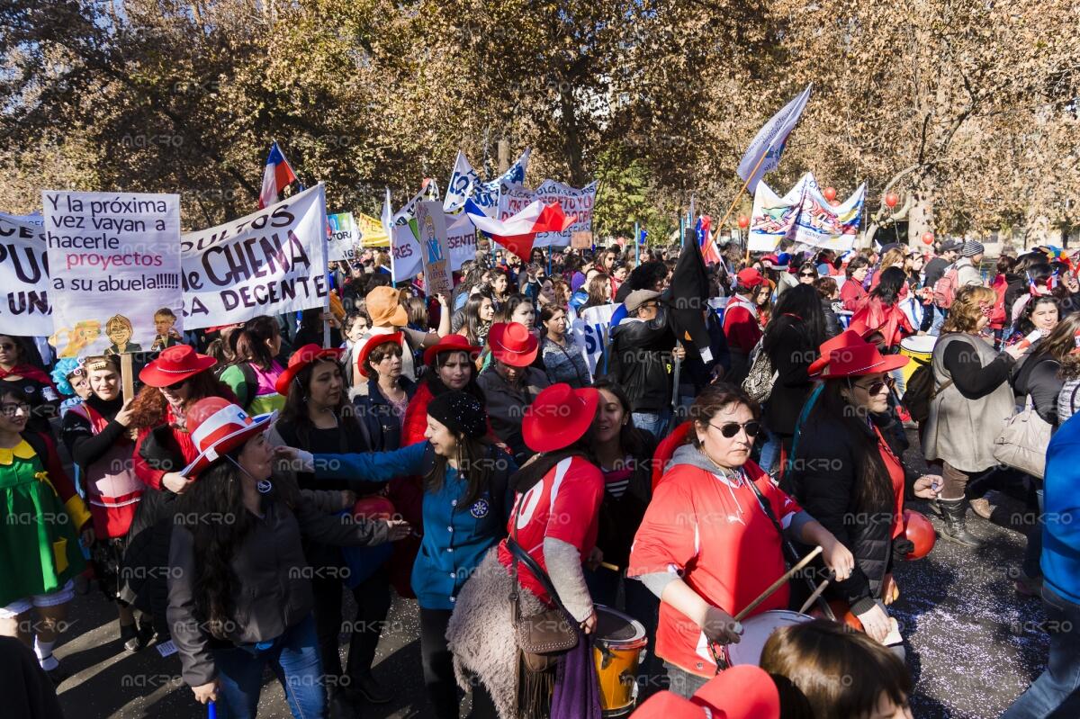 Galería de nueva marcha en contra de la Carrera Docente