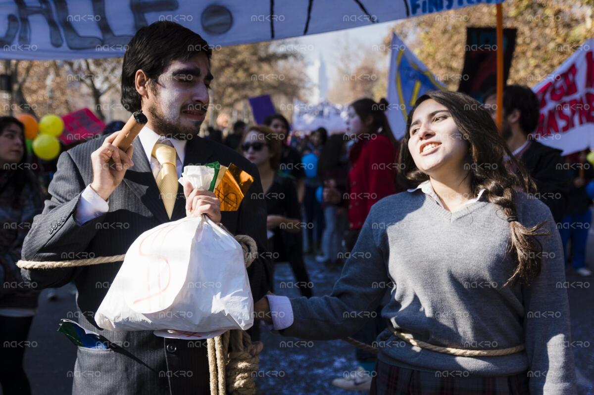 Galería de nueva marcha en contra de la Carrera Docente