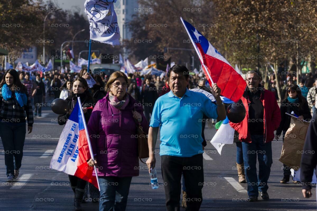 Galería de nueva marcha en contra de la Carrera Docente