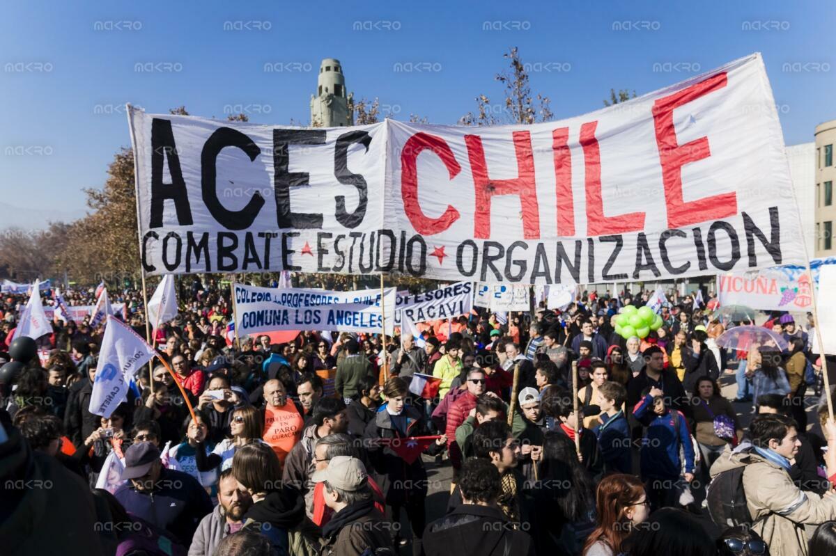 Galería de nueva marcha en contra de la Carrera Docente