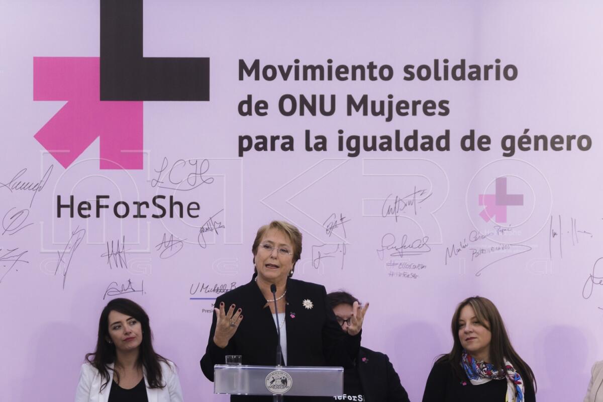 ONU Mujeres lanza campaña “He for She” 2016