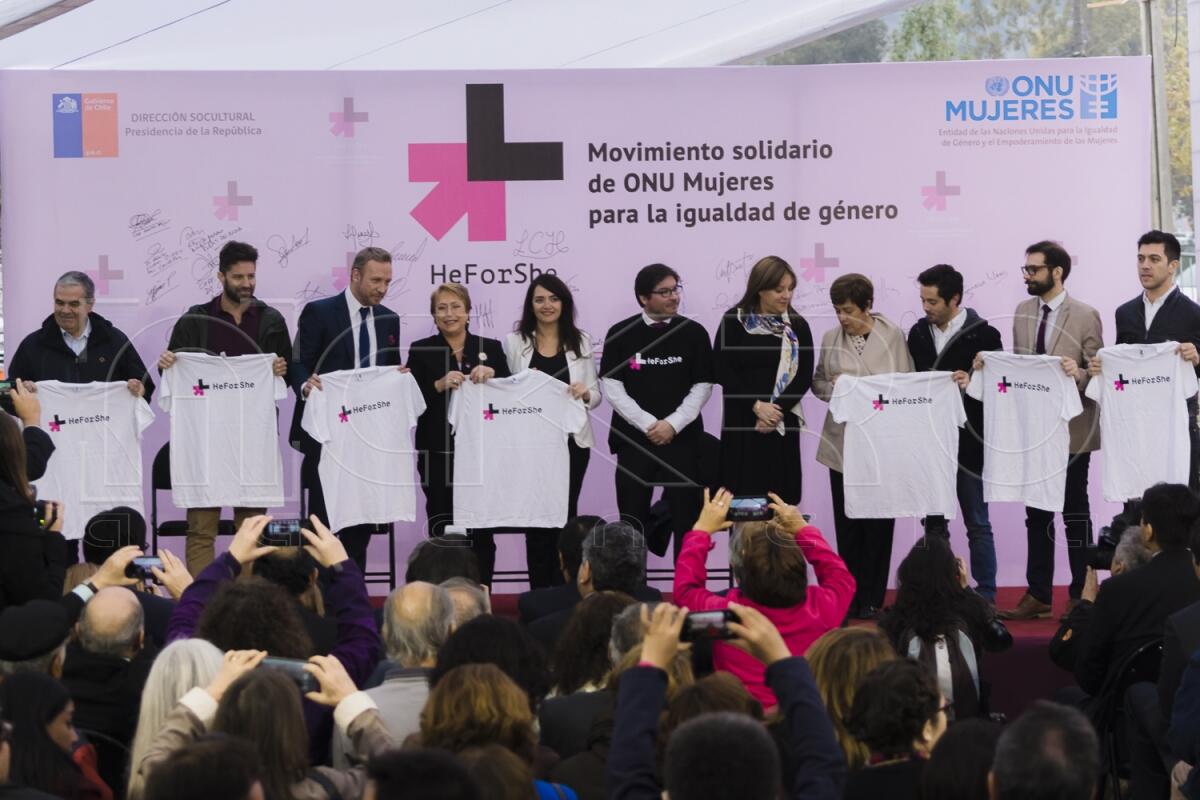 ONU Mujeres lanza campaña “He for She” 2016