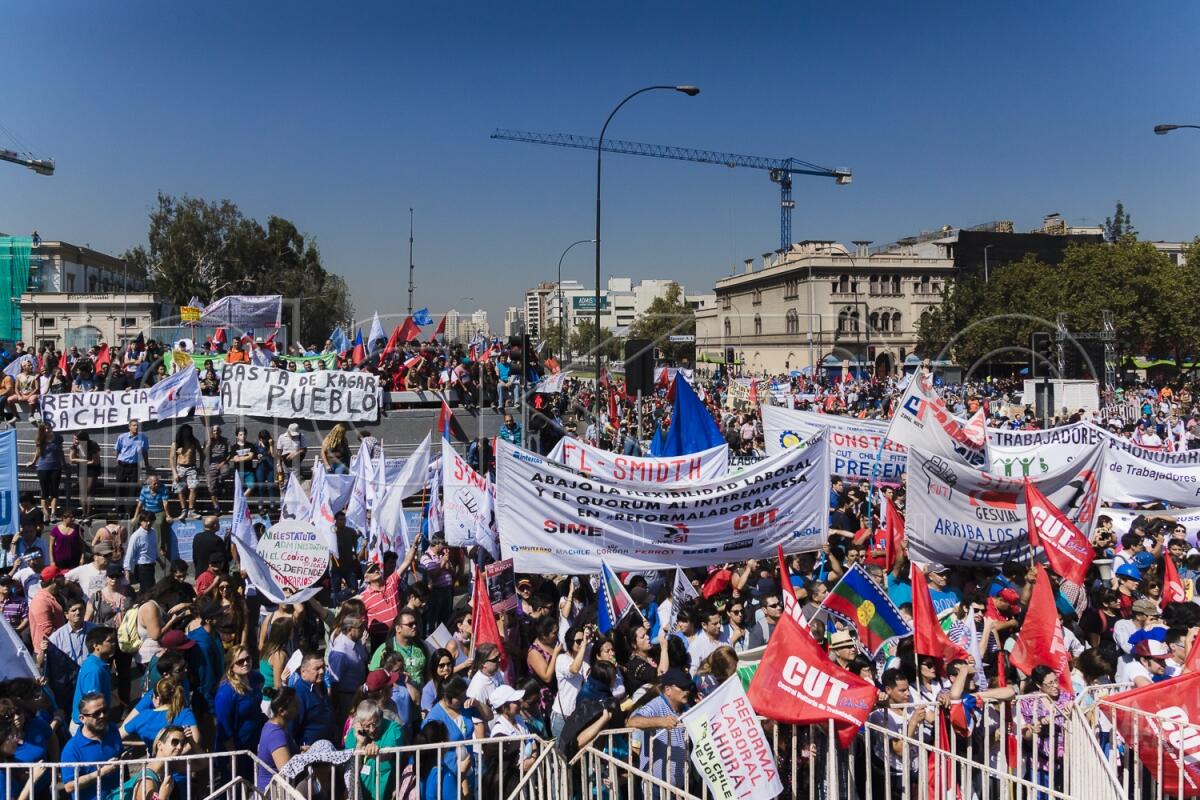 Paro nacional convocado por la CUT