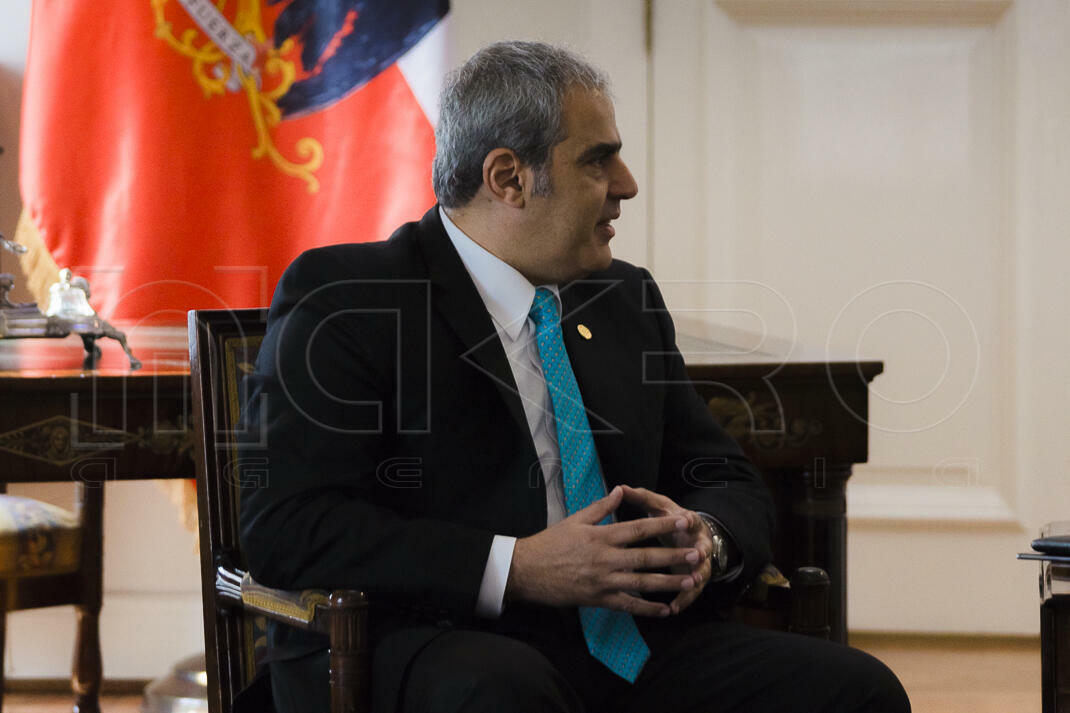 Presidenta Bachelet recibe al Fiscal Chauán