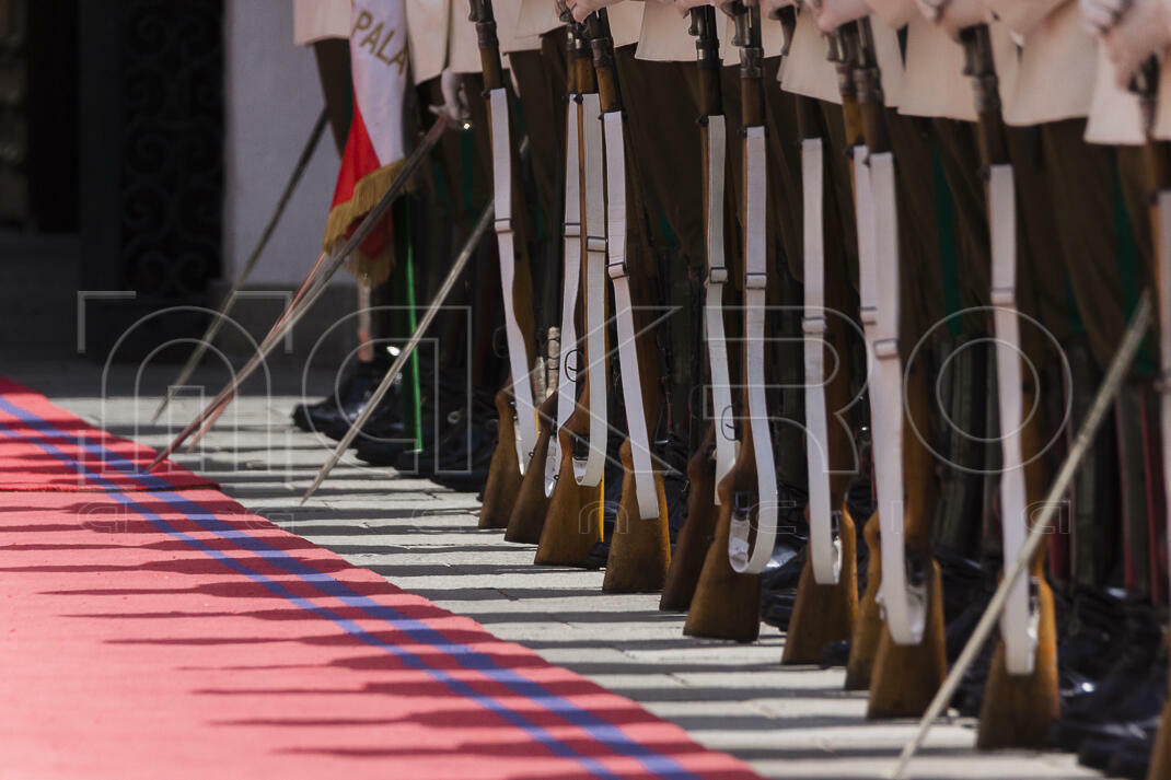 Presidenta Bachelet recibe a Mandatario de Uruguay en visita oficial