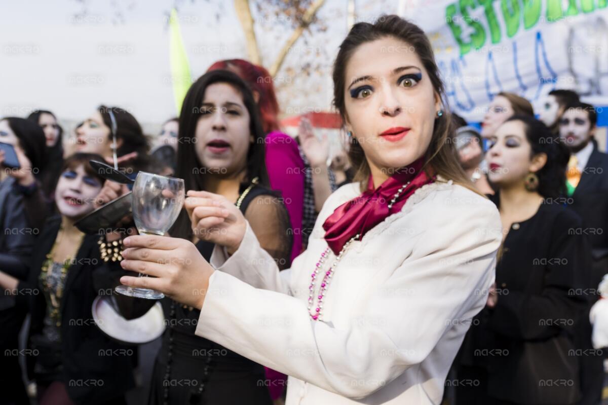 Galería de imágenes de una nueva marcha estudiantil 