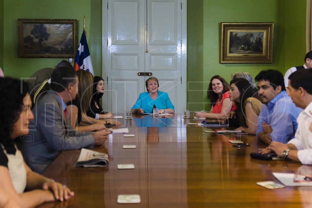 Reunión bancada AC con Presidenta Bachelet