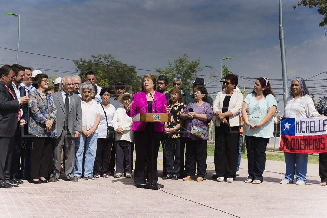 Visita obras Parque Combarbalá 