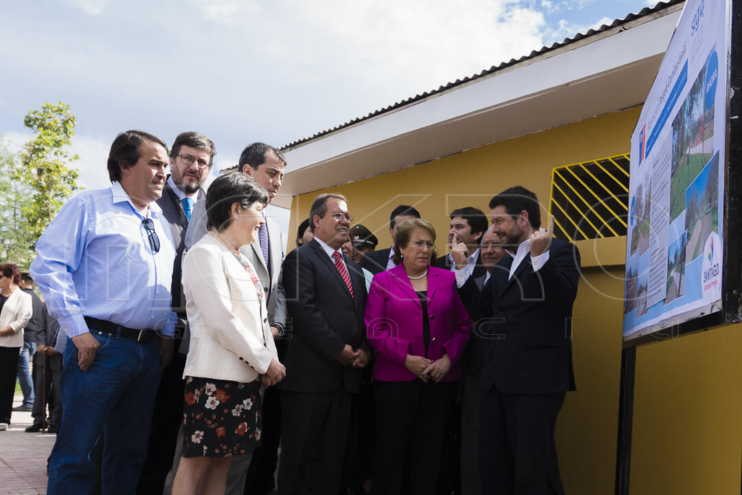 Visita obras Parque Combarbalá 