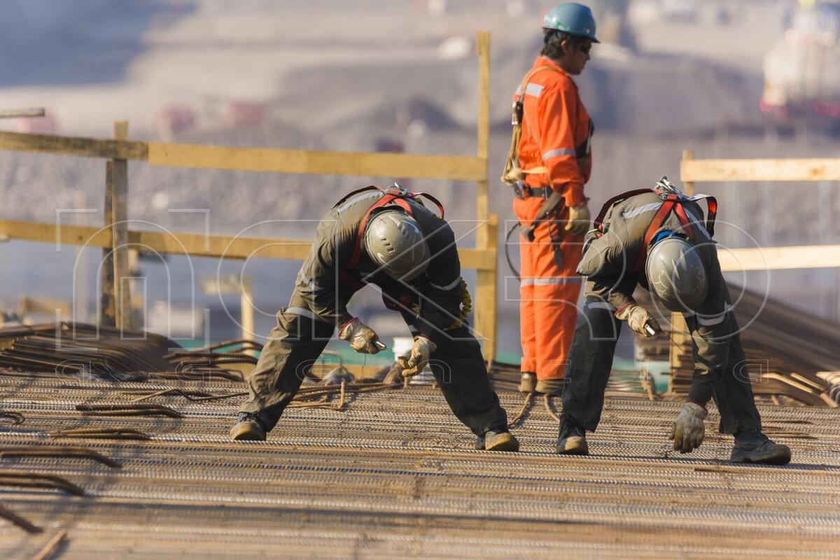 Visita a obras del nuevo Puente Maipo