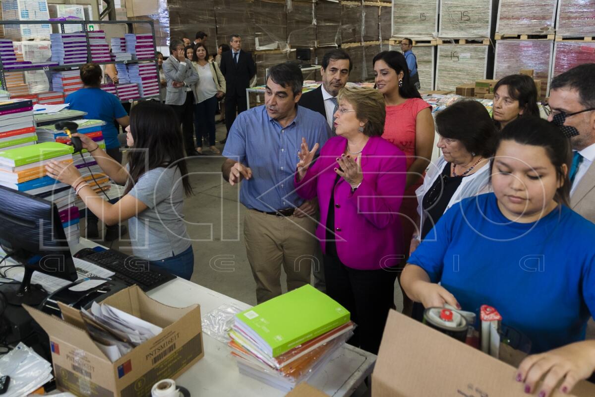 Visita al Centro de Distribución de Textos Escolares Gratuitos