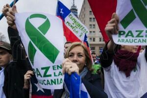 Incidentes en La Moneda entre partidarios y detractores de marcha de camioneros