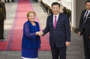 Presidente de China visita Chile