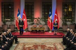 Visita oficial del Presidente de Turquía en Chile